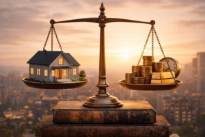 Imóveis usados como equilíbrio patrimonial em ciclos longos com Alex Nabuco dos Santos.