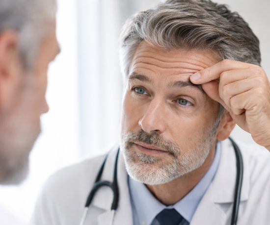 Haeckel Cabral Moraes analisa como a flacidez influencia a cirurgia de pálpebras superiores.